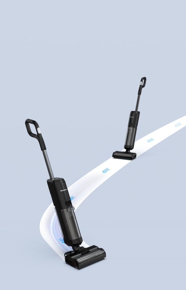 Управление одной рукой для плавного толкания и поворота